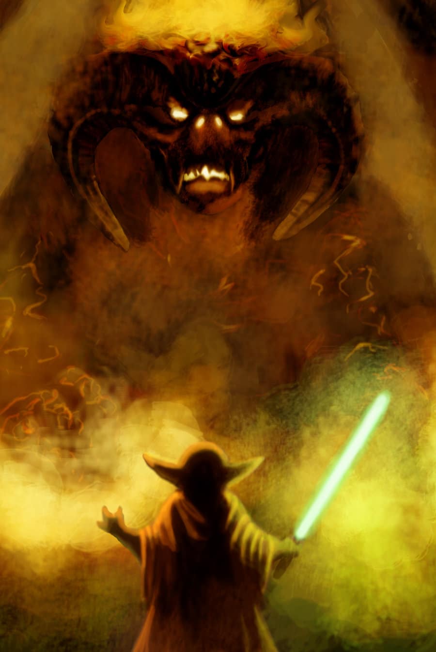 Star Wars Meets Lord Of The Rings: Nuff Said!