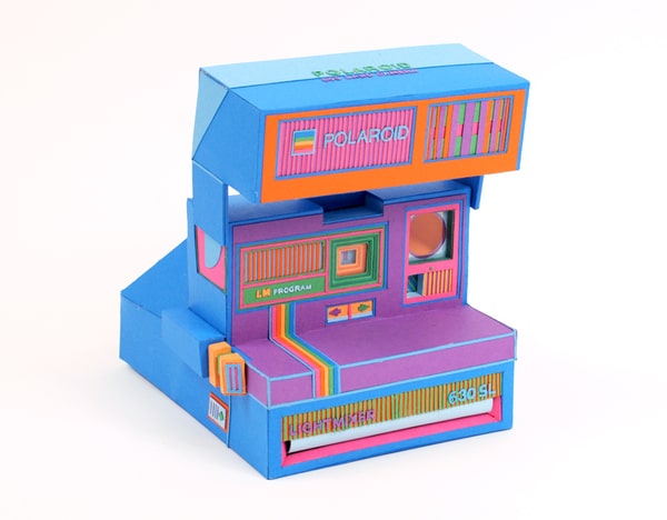Mind Numbing Retro Gadgets Made Out Of Paper