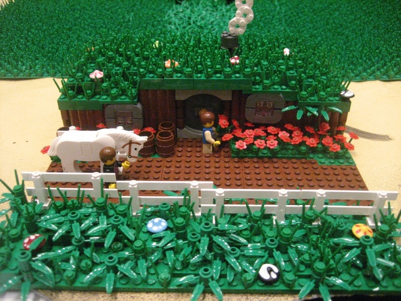 LOTR Middle Earth: Entirely Created Out Of Lego