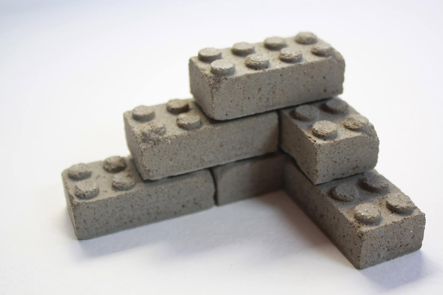 Real Concrete Lego Blocks Make Your Builds Realistic