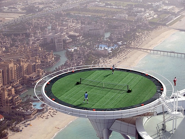 Scary & Spectacular: World’s Highest Tennis Court