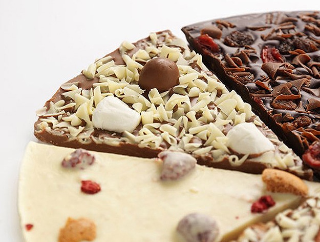 Slice Of Heaven: A Chocolate Pizza With Chocolate Toppings