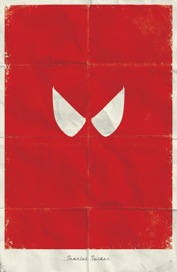 21 Minimalistic Superhero Posters