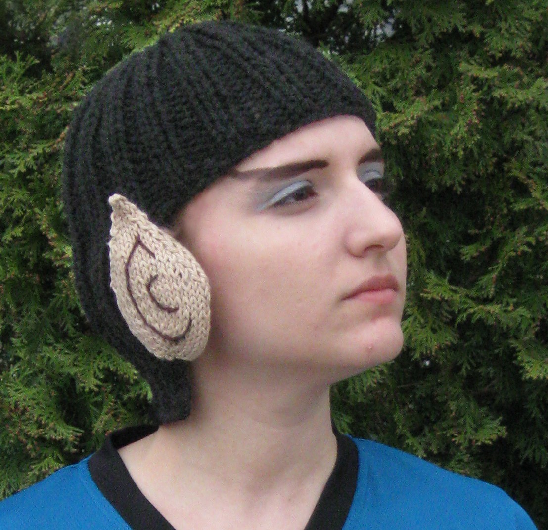 Knitted Spock Hat: How Star Trek Fans Keep Their Domes Warm