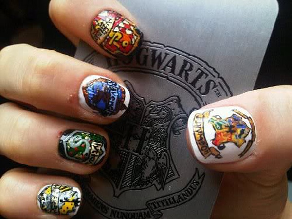 Creative Harry Potter Inspired Nail Art [10 Pics]