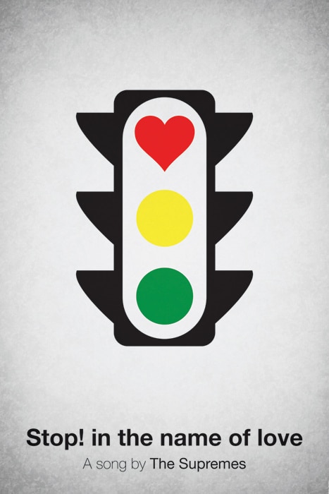 Pictogram Song Posters: A Picture Is All It Takes [12 Pics]