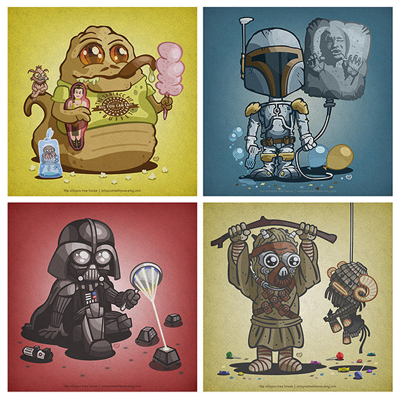 When They Were Young: Baby Star Wars Characters