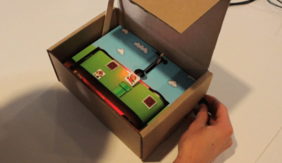 First Analog Video Game In A Cardboard Box