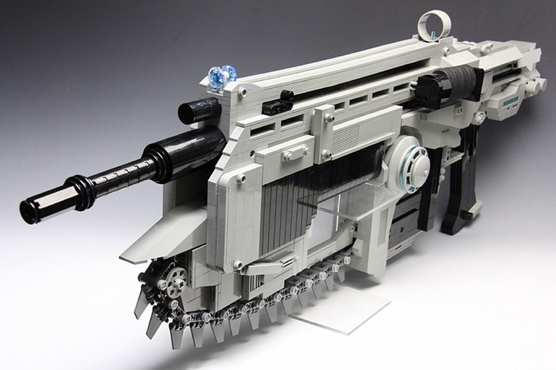 Stunning Gears Of War Lego Rubber Band Rifle