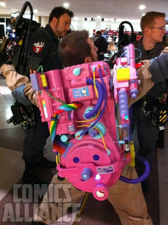 Hello Kitty In Ghostbusters: The Cosplay Proton Pack