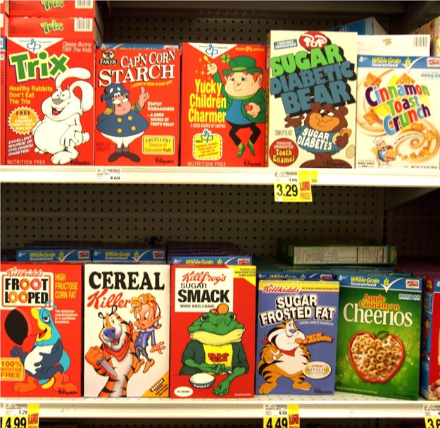 Cereal Boxes Redesigned To Tell The Truth