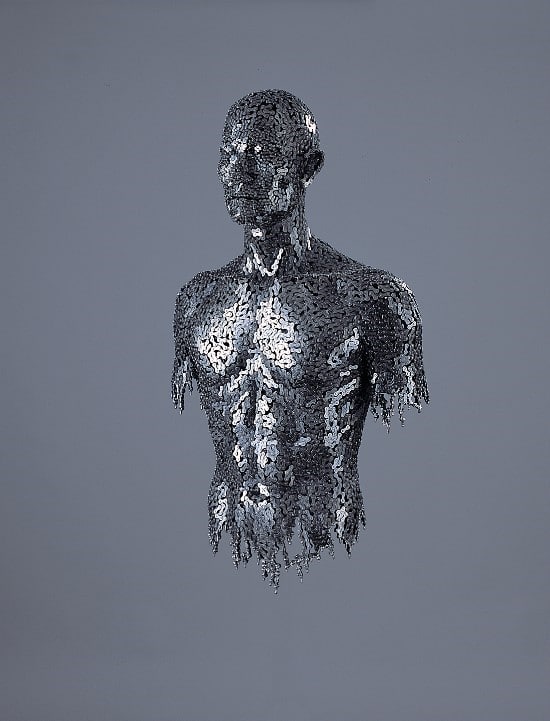 Chain Art: Mind Blowing Welded Human Portraits
