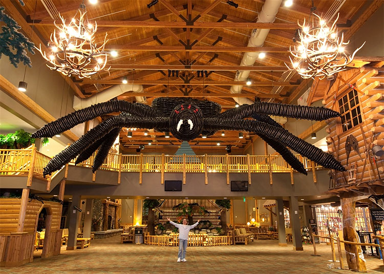 Largest Balloon Sculpture In The World Is A Spider