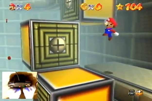 Gamer Beats Super Mario 64 With His Feet [Video]