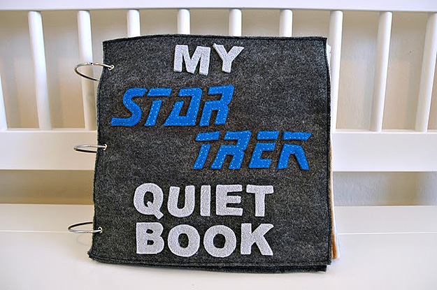 Star Trek Quiet Book: Teach Toddlers To Be Trekkies