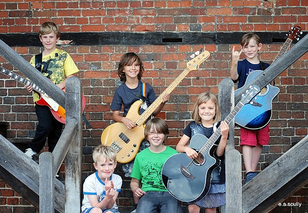 The Mini Band: A Talented Rock Group Made Up Of Children [Videos]