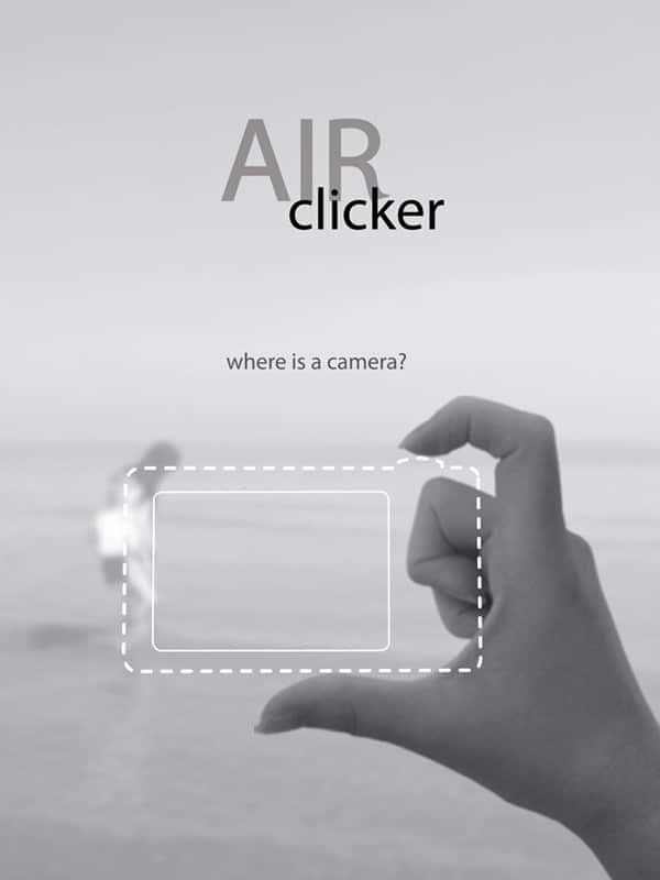 Air Clicker: The World’s First Finger Camera