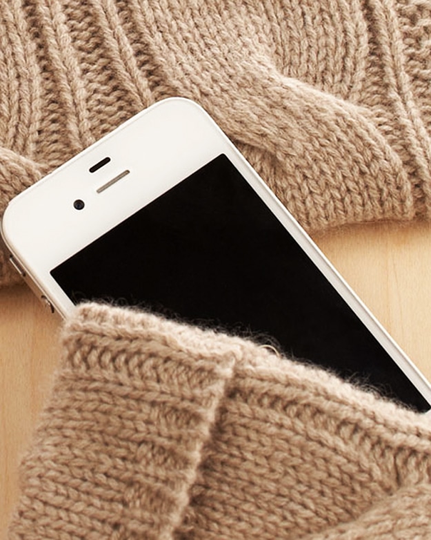 Cashmere iPhone & iPad Sweaters To Keep Your Gear Warm