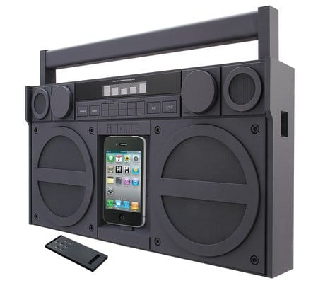iHome Stereo Boombox: Go Retro With Your iPhone