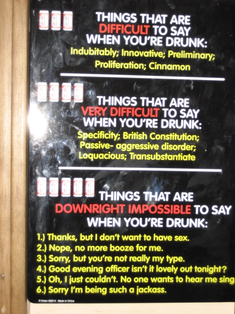 16 Things Impossible To Say When You Are Drunk