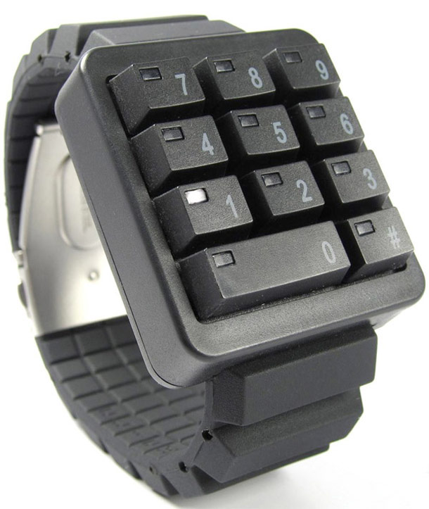Click Keypad Watch Is Your Geekdom Bundled