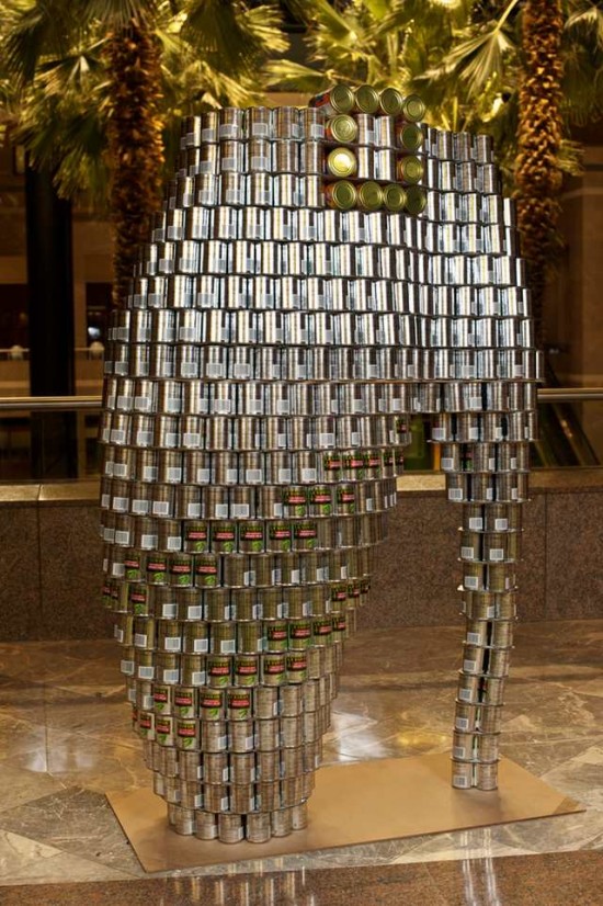 Food Sculptures: 12 Things You Can Make With Tin Cans