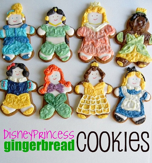 8 Creative DIY Disney Princess Gingerbread Cookies
