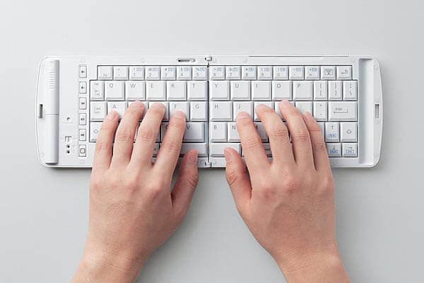 The Folding Bluetooth Keyboard For Your iPad Or iPhone