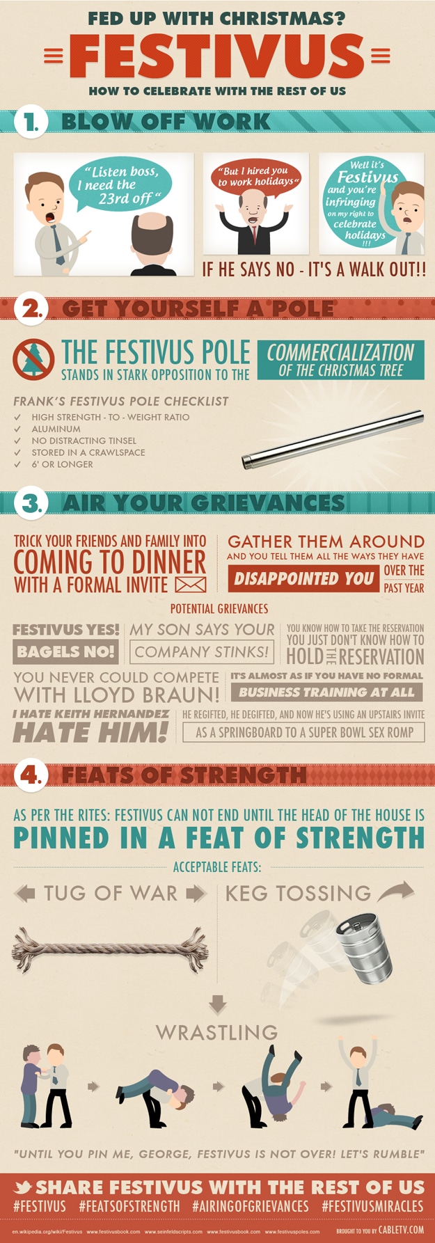 How To: Celebrate Festivus With The Rest Of Us [Infographic]