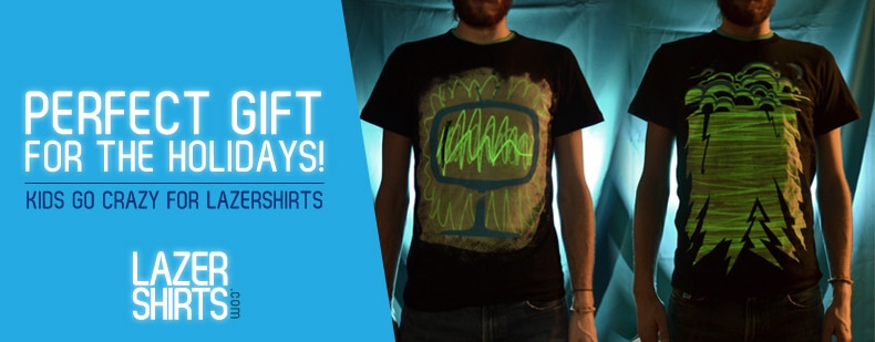 Lazer Shirts: Become A Light Show All By Yourself