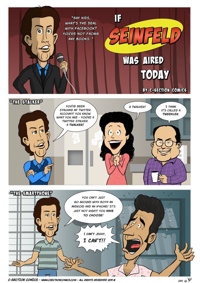 If Seinfeld Would Have Had Access To Social Media [Comics]