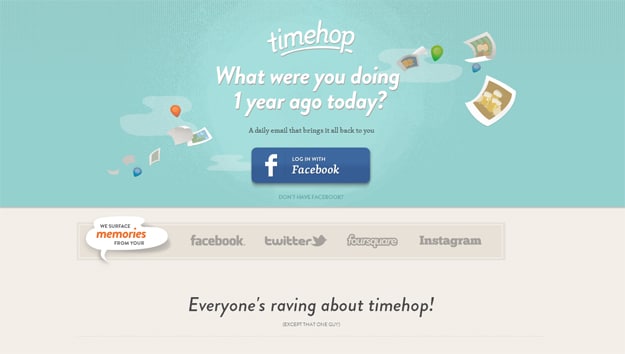 Timehop: Tells You What You Did Online A Year Ago