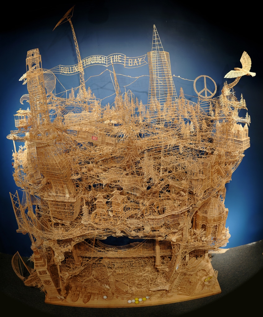 This Toothpick Build Took 35 Years To Complete
