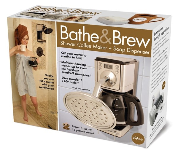 Bathe & Brew: Shower & Brew Your Coffee At The Same Time