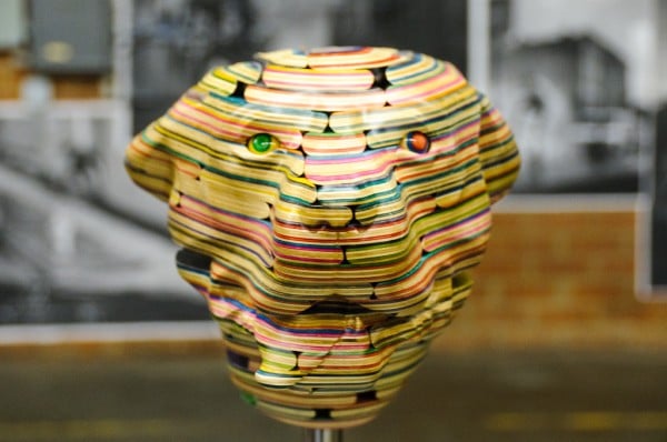Insanely Mad Recycled Skateboard Deck Sculptures