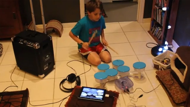 Awesome Portable Drum Kit Created From IKEA Bowls