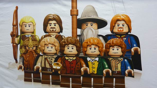 The Updated Lord Of The Rings Lego Figurines