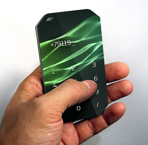 Introducing The Pamphlet Paper Thin Disposable Smartphone Concept