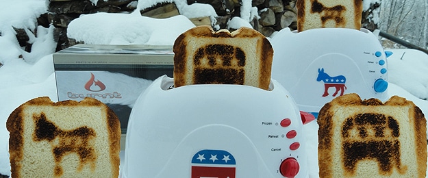 Obama Toast Design: Eat The President For Breakfast