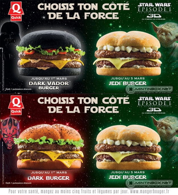 Dark Vador & Jedi Burgers: Evil Never Tasted So Delicious
