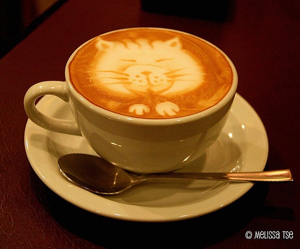 Caturday Inspiration: Creative Cat Coffee Art [12 Pics]