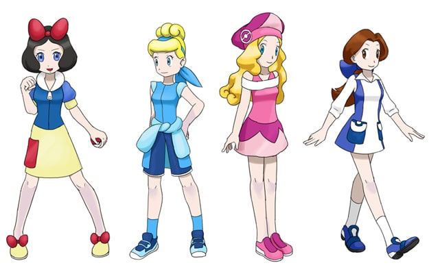 Pokemon Princesses: A Disney Princess & Pokemon Mashup