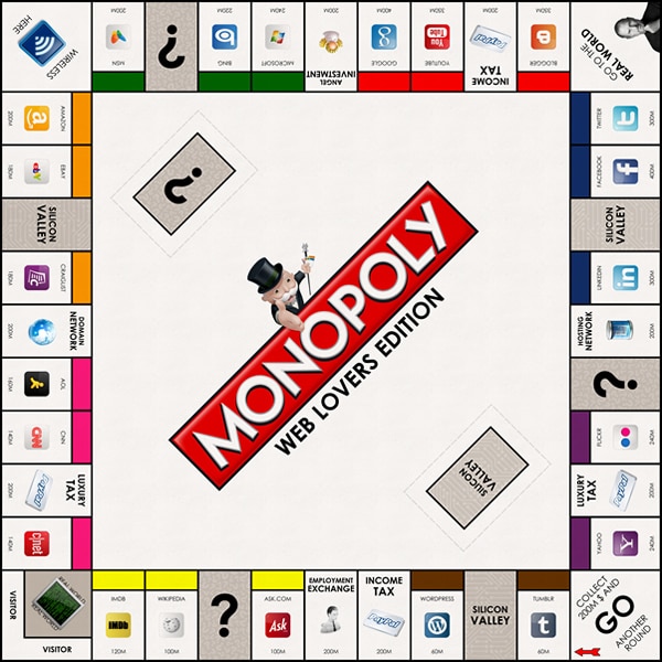 Game For Geeks: Monopoly Web Lovers Edition