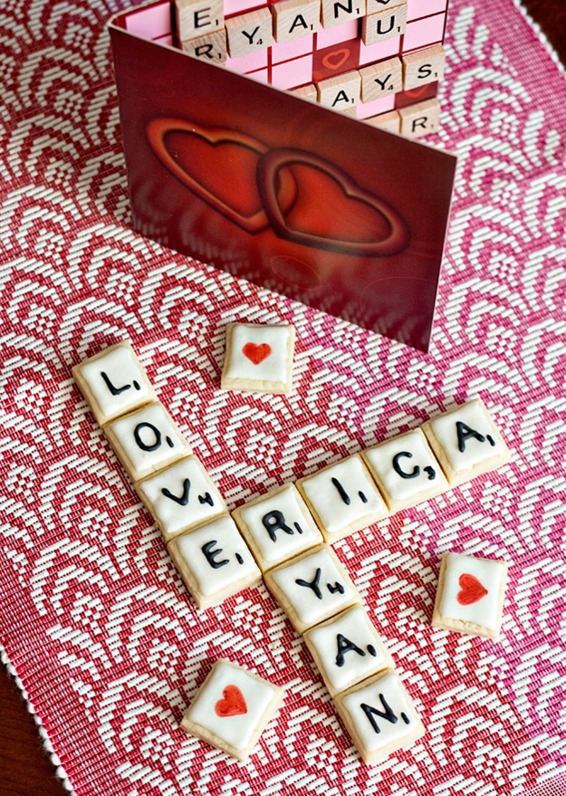 Words With Cookies: Scrabble Inspired Cookie Designs