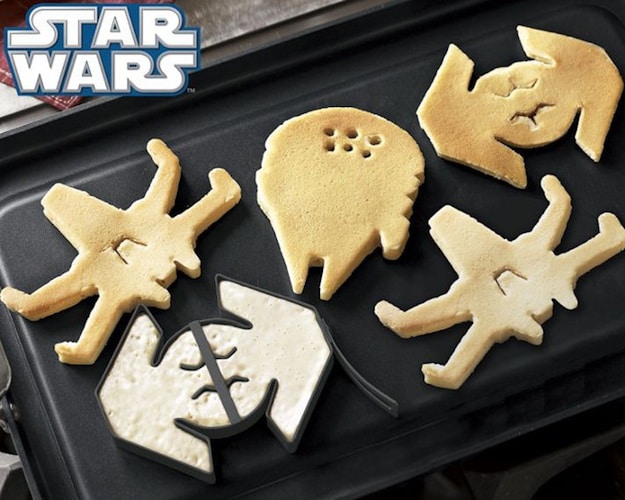 May The Fork Be With You: Star Wars Pancake Molds