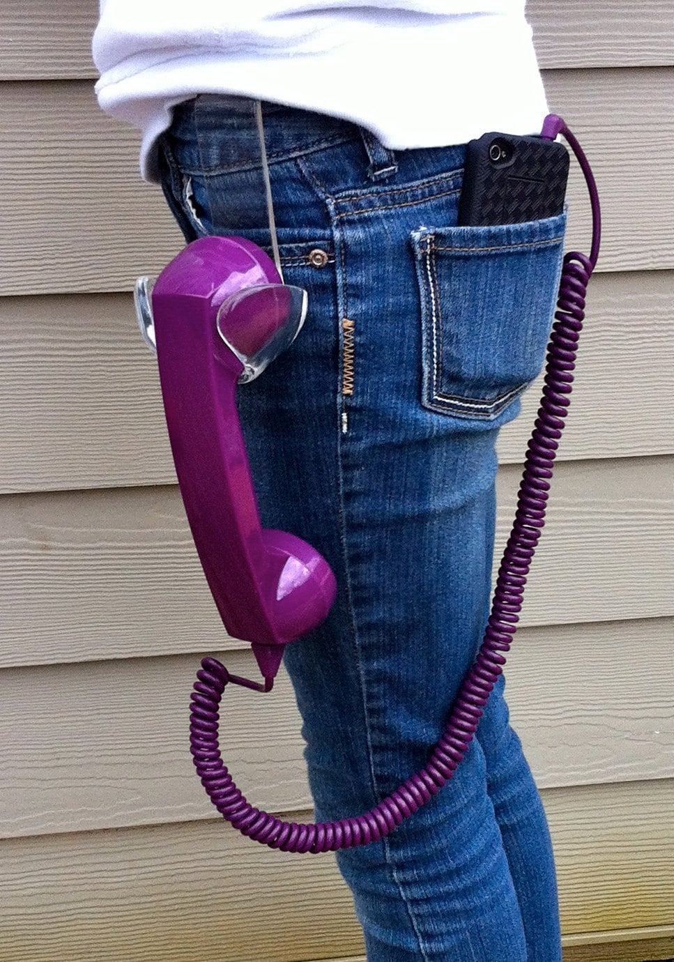 Ultimate Retro Handheld Phone & Holster For Your Smartphone