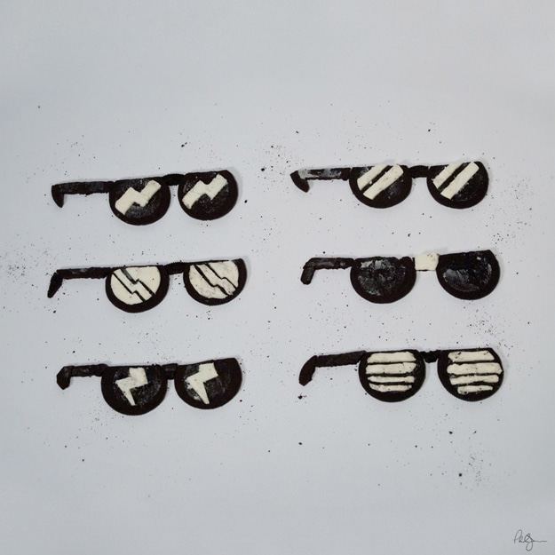 6 Pairs Of Sunglasses Made From Oreo Cookies