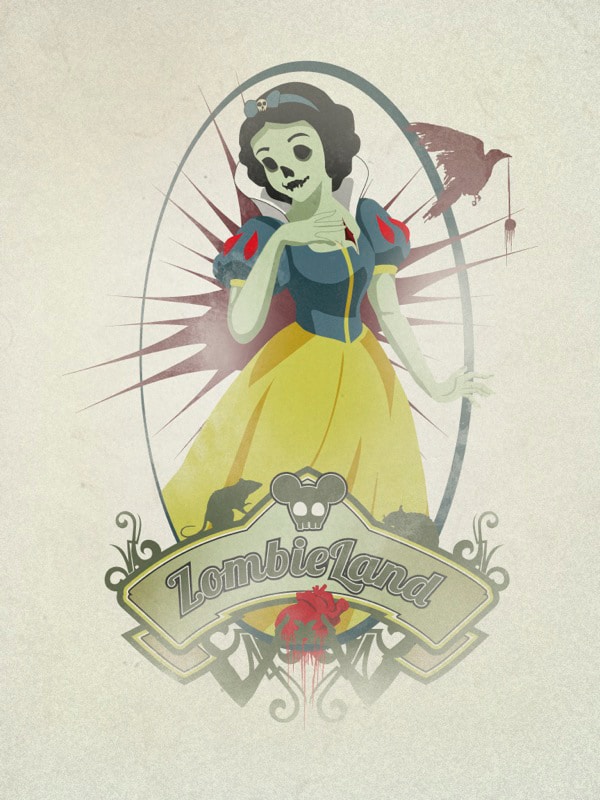 Disney Goes Dead: Ariel & Snow White Zombiefied