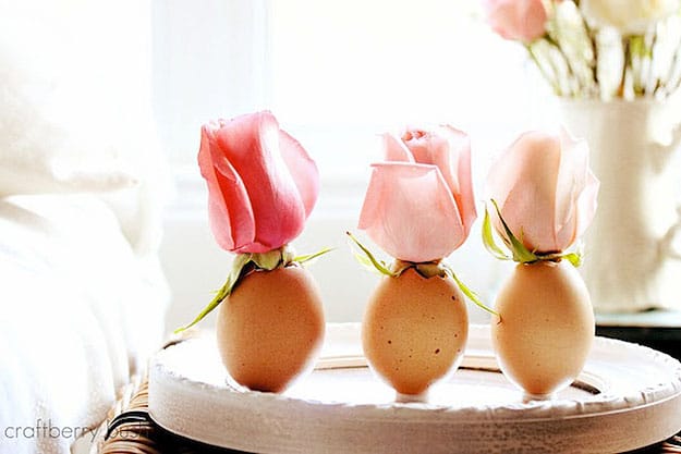 Celebrate Spring With Delicate Bud Vases Made From Eggshells