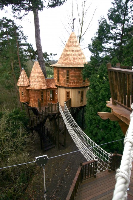 Amazing Treehouse Castle For Grownups